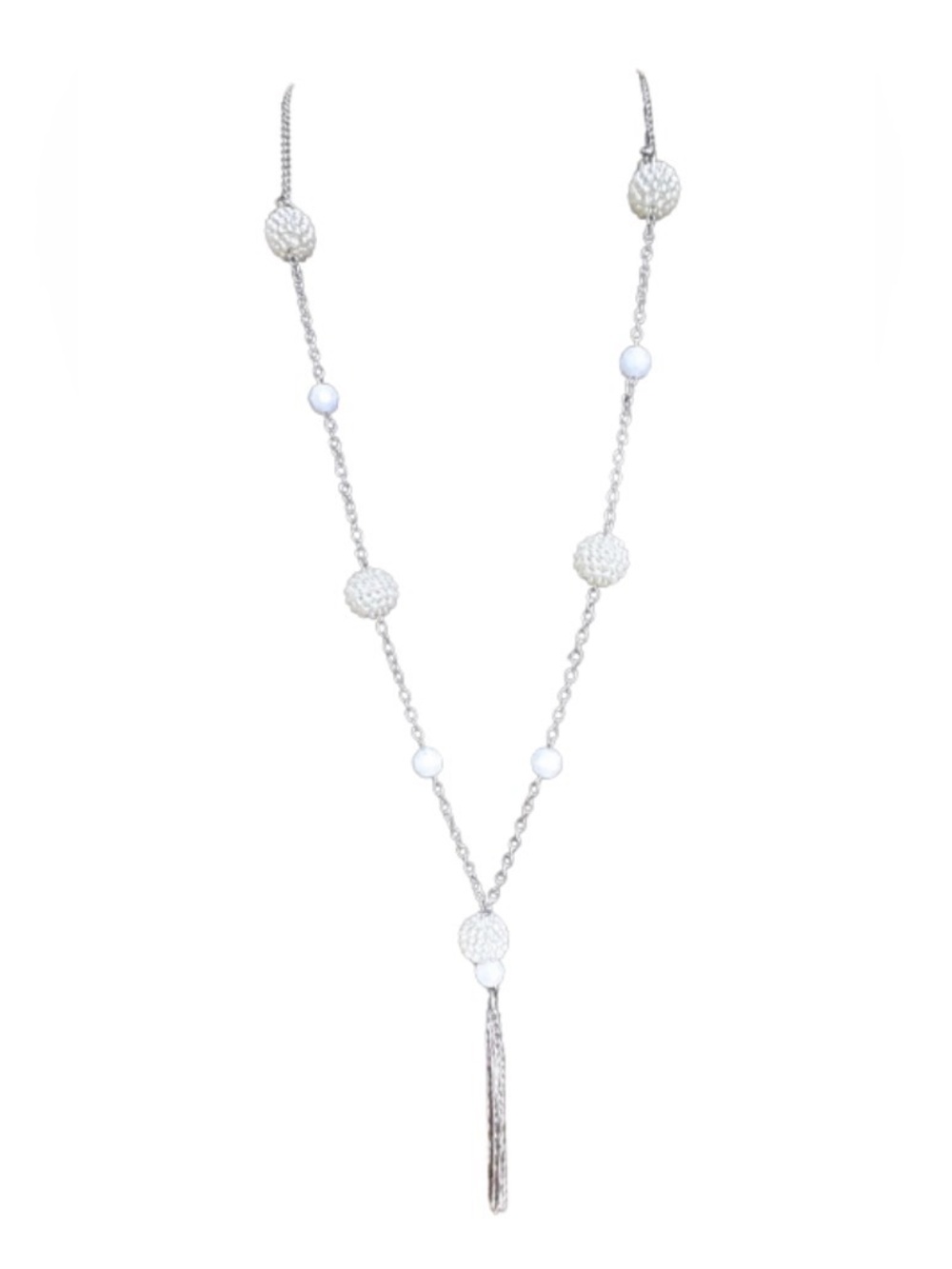 Decorative Pearl Ball Vintage Necklace